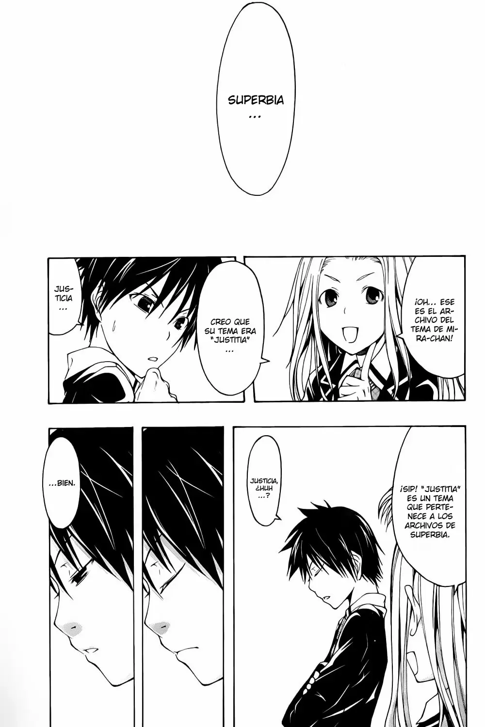 Trinity Seven capítulo 4, página 18