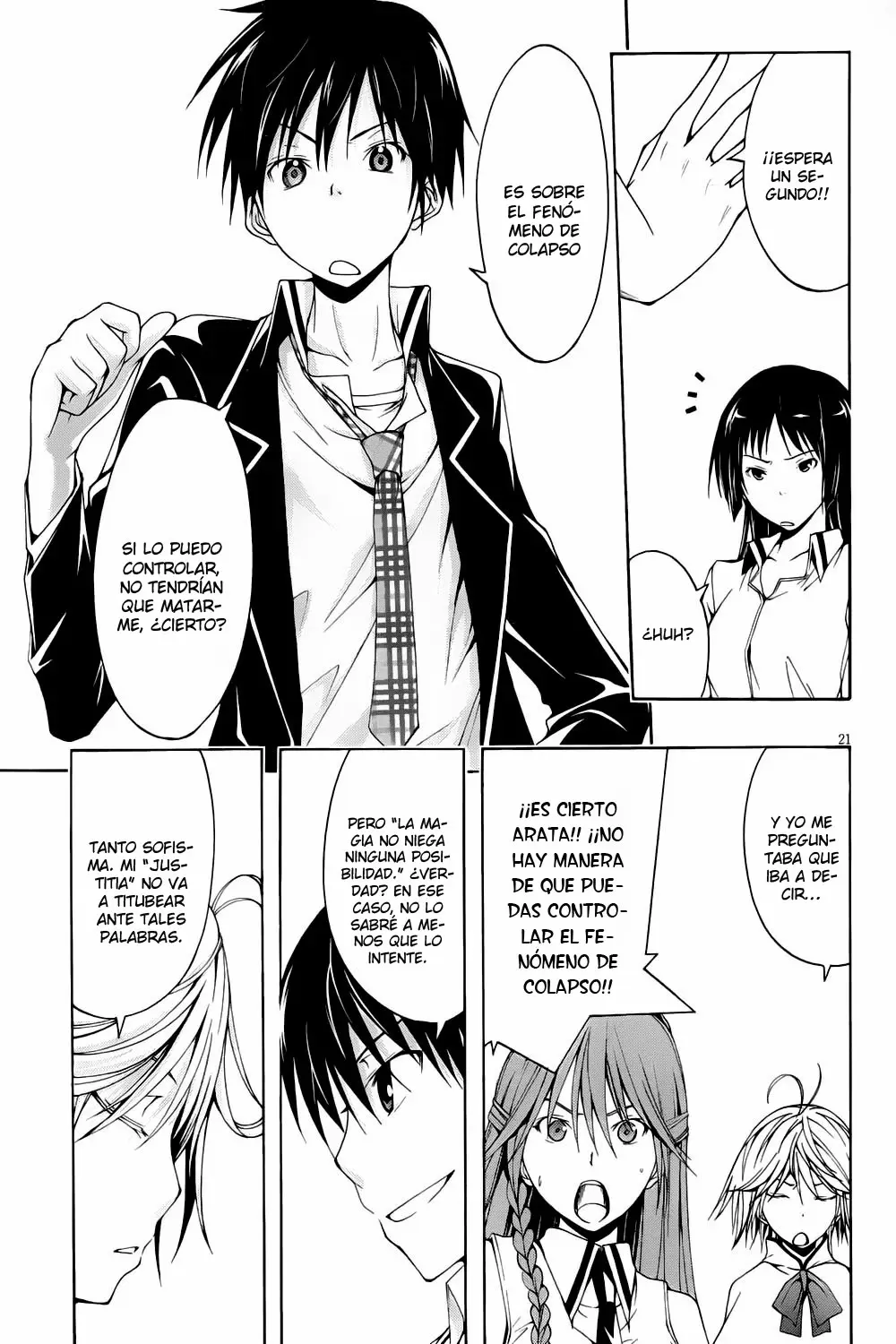 Trinity Seven capítulo 4, página 24