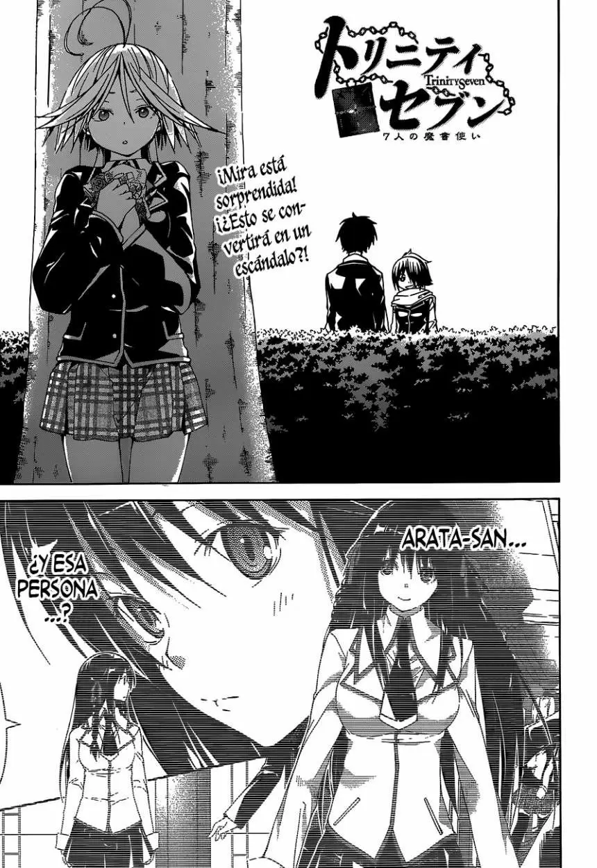 Trinity Seven capítulo 40, página 4