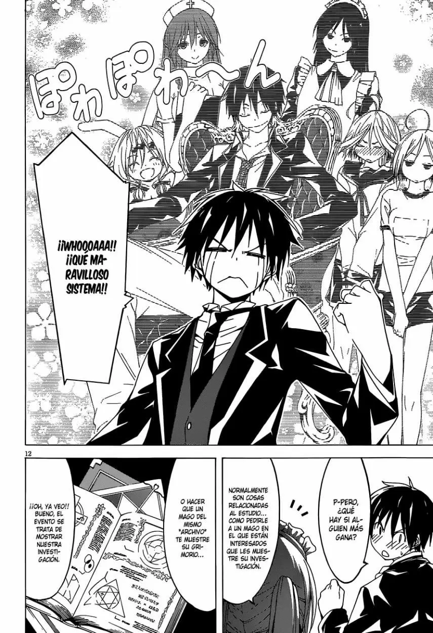 Trinity Seven capítulo 40, página 17