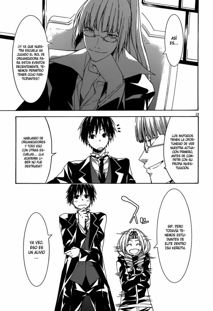 Trinity Seven capítulo 40, página 18