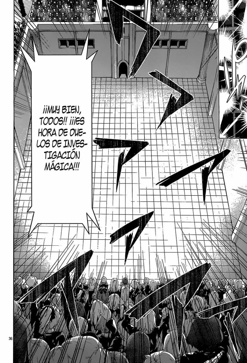 Trinity Seven capítulo 40, página 41