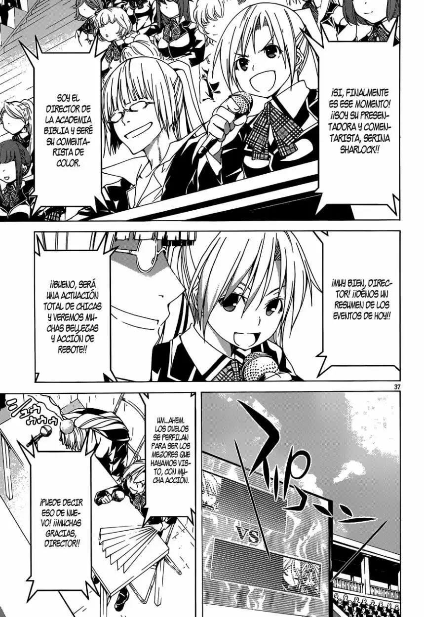 Trinity Seven capítulo 40, página 42