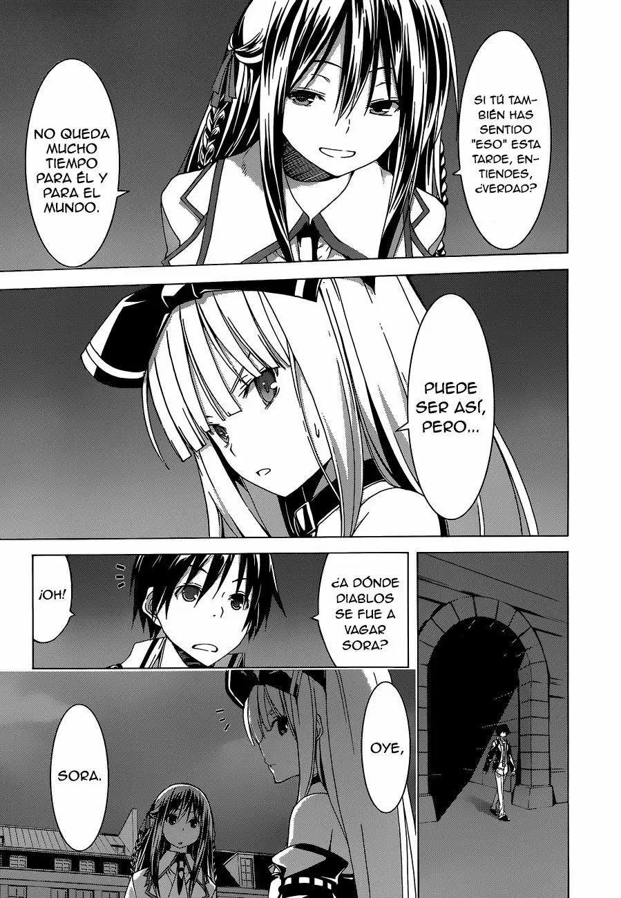 Trinity Seven capítulo 43, página 17