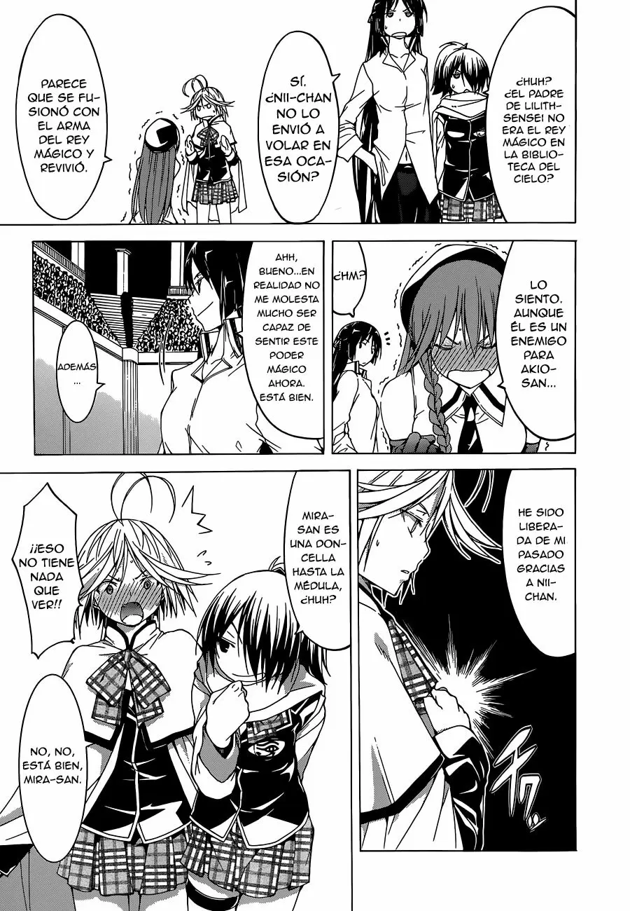 Trinity Seven capítulo 43, página 28
