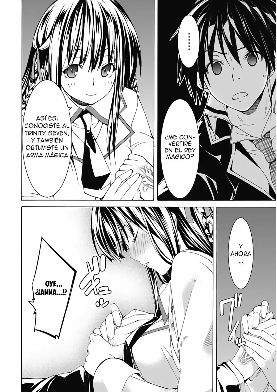 Trinity Seven capítulo 45, página 14