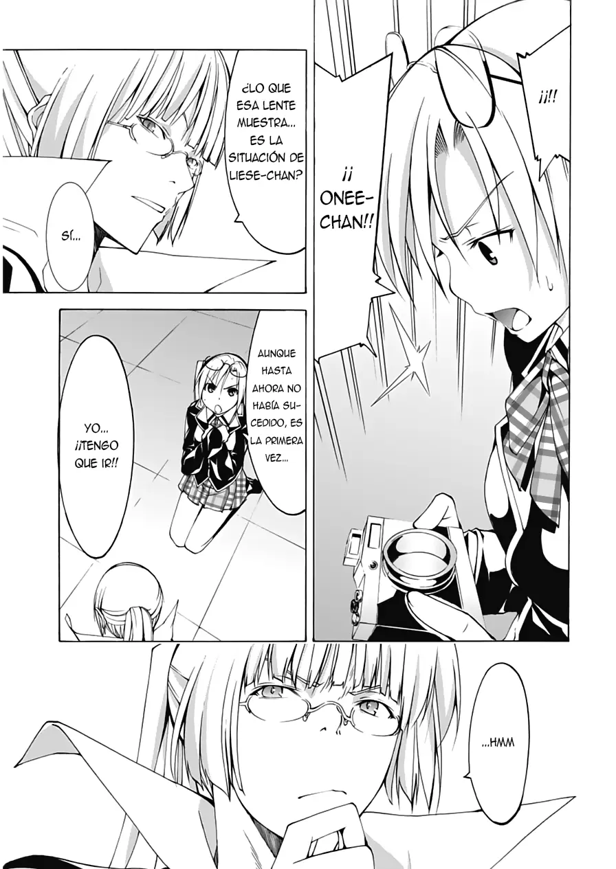 Trinity Seven capítulo 46, página 17