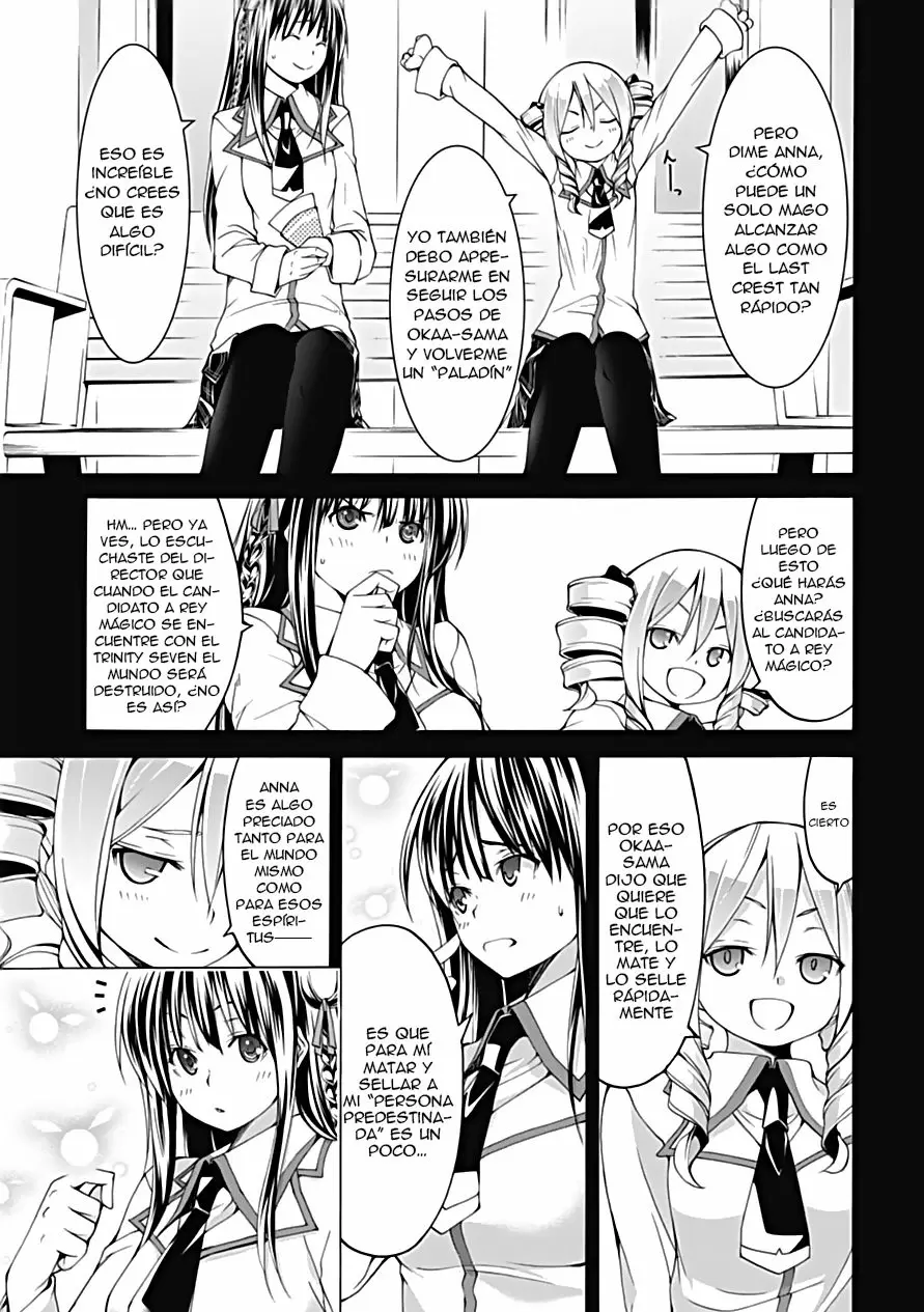 Trinity Seven capítulo 48, página 11