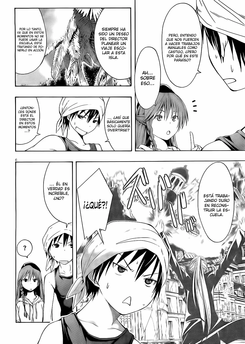 Trinity Seven capítulo 5, página 6