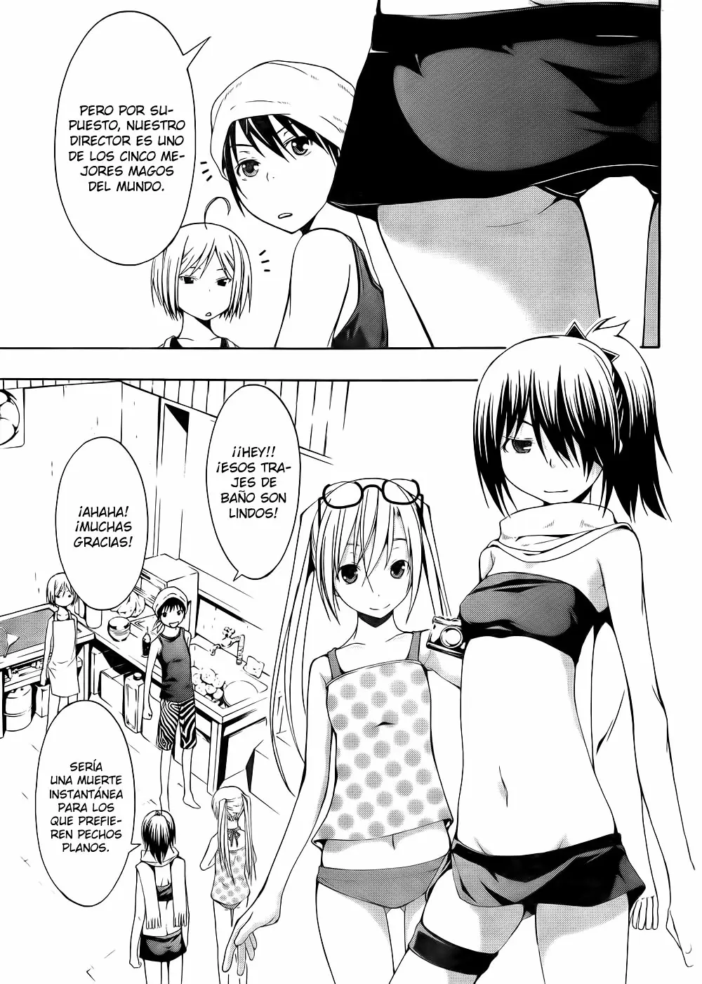 Trinity Seven capítulo 5, página 7