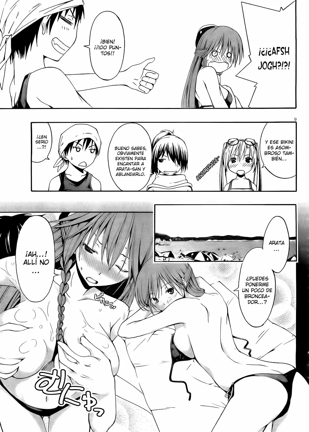 Trinity Seven capítulo 5, página 9