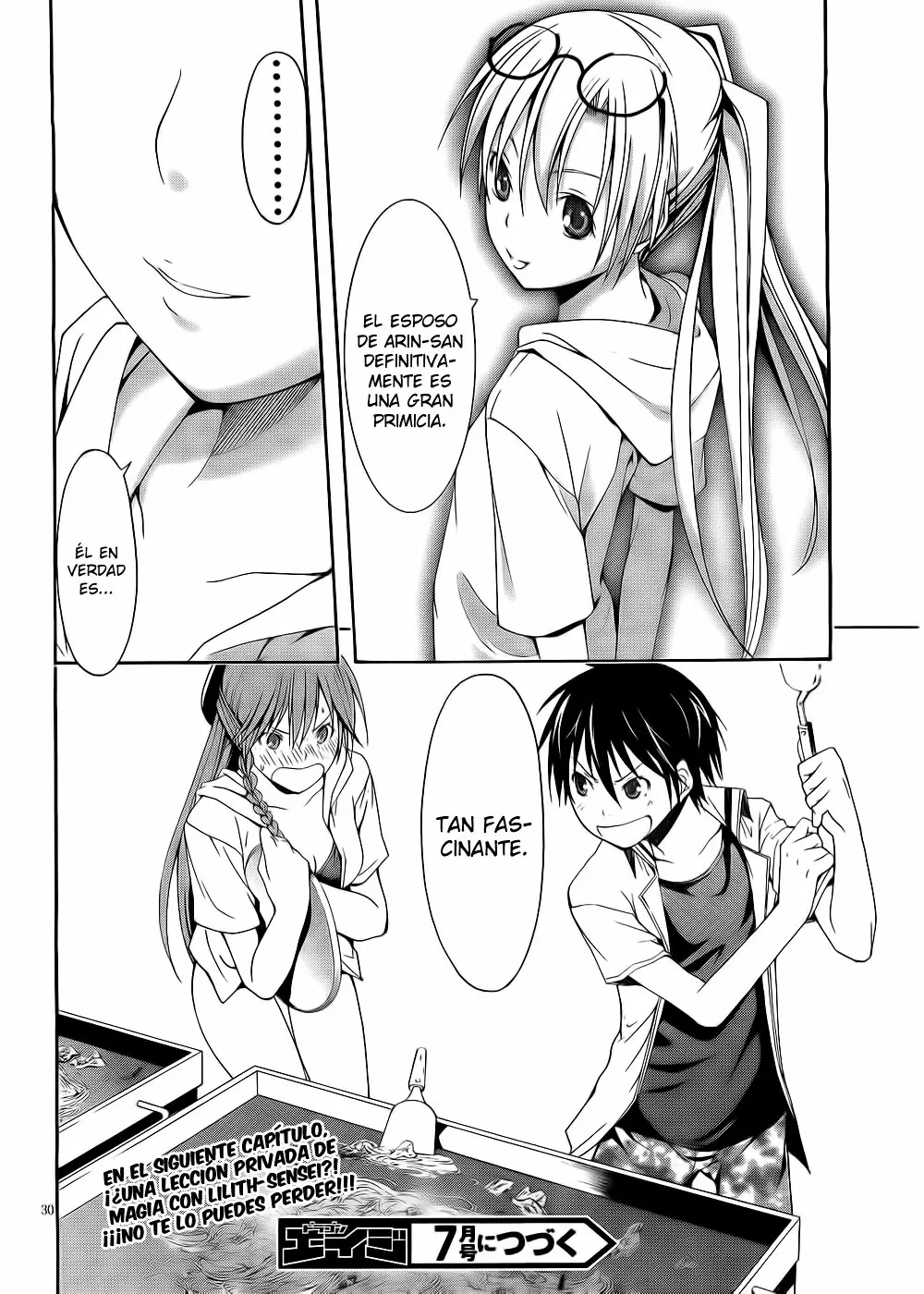 Trinity Seven capítulo 5, página 30