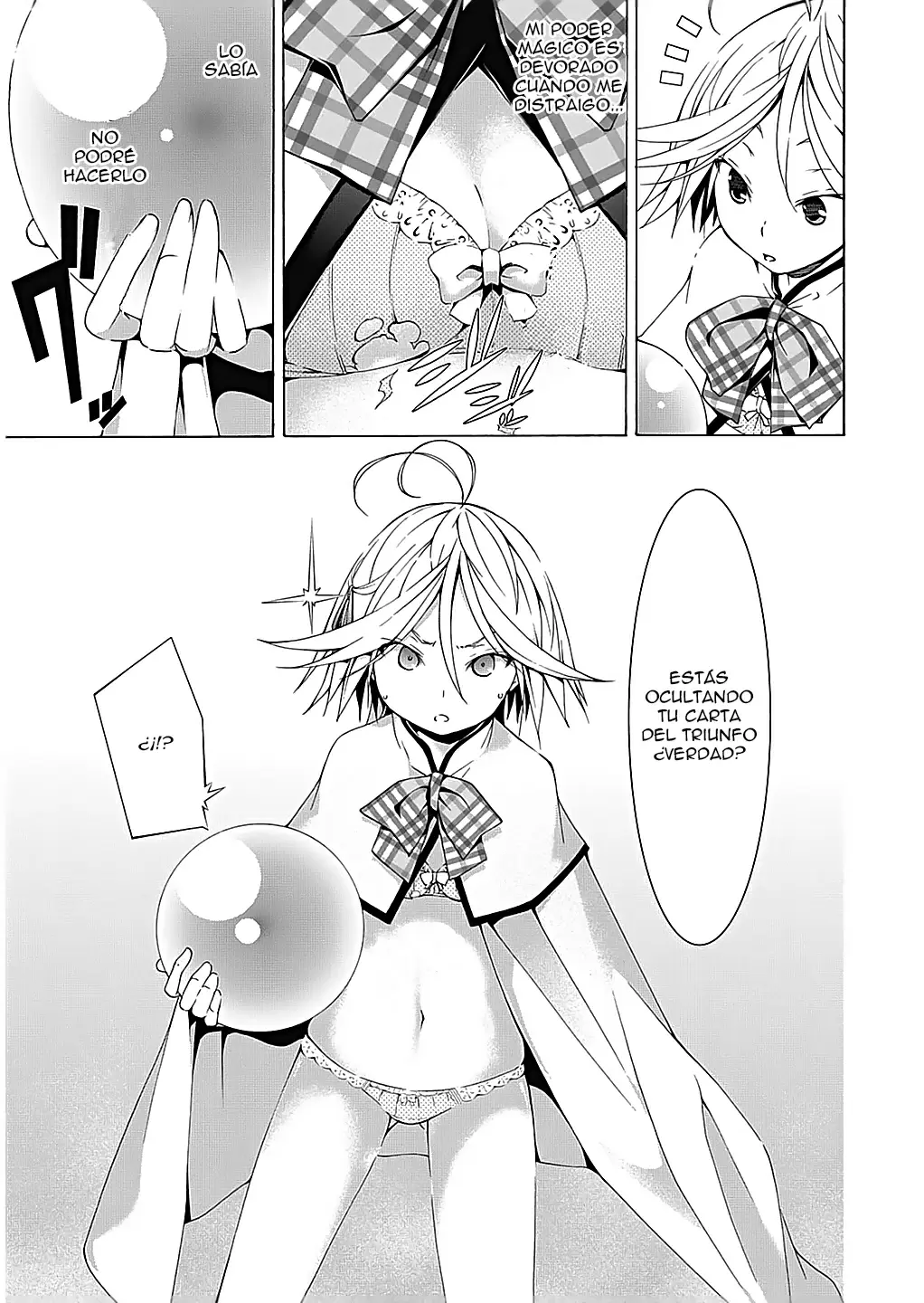 Trinity Seven capítulo 50, página 3