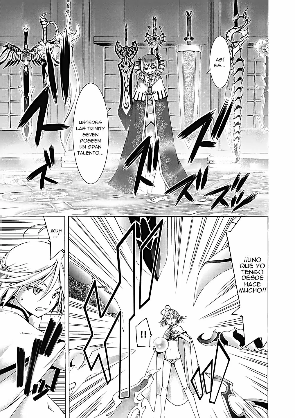 Trinity Seven capítulo 50, página 5