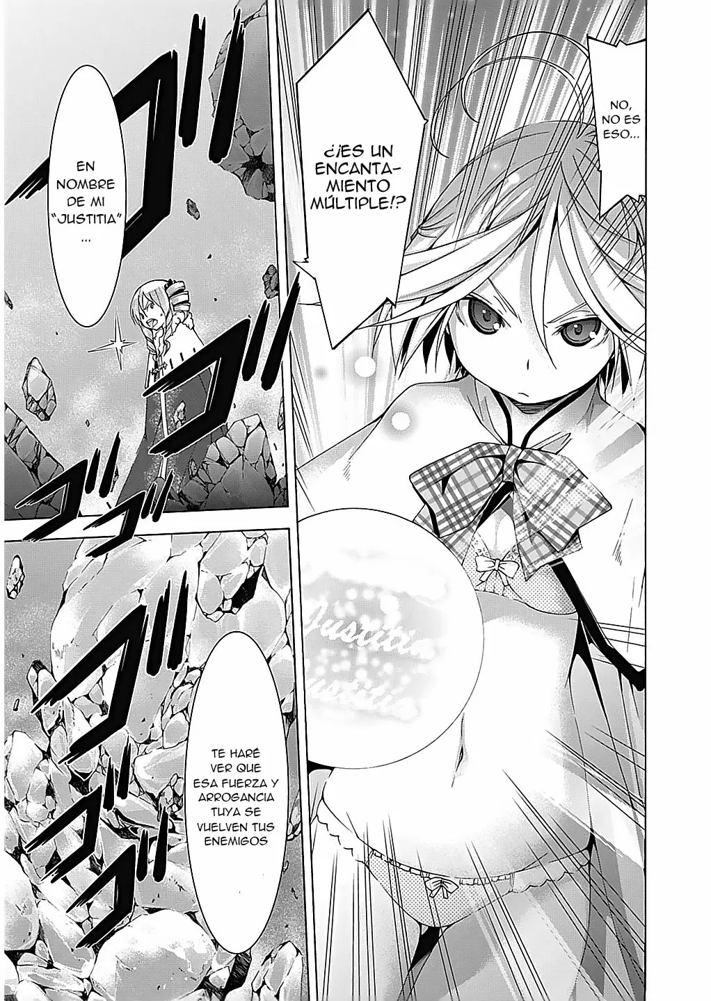 Trinity Seven capítulo 50, página 9