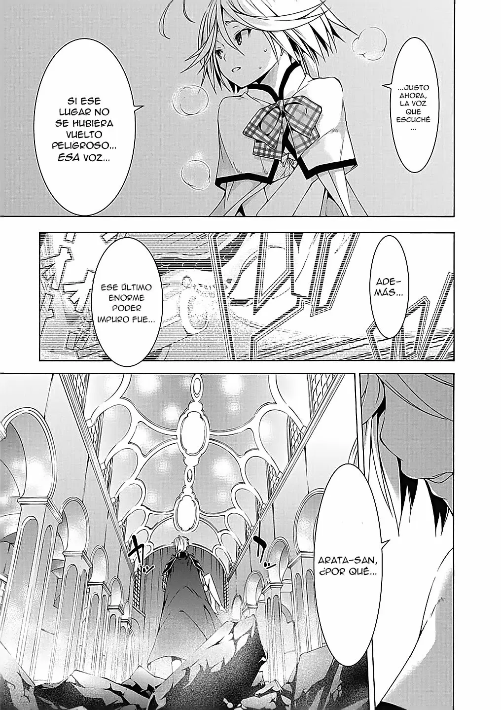 Trinity Seven capítulo 50, página 14