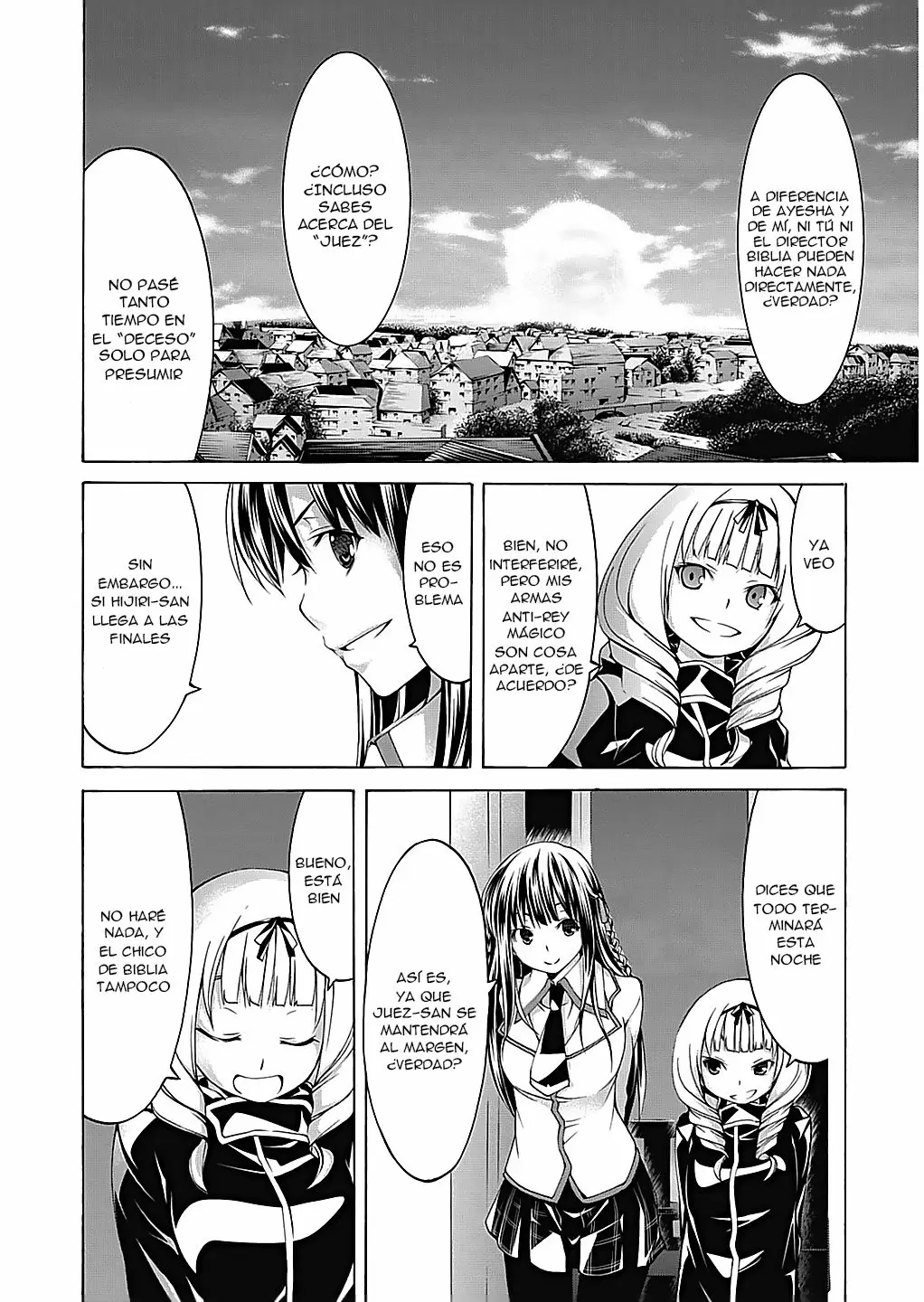 Trinity Seven capítulo 50, página 21