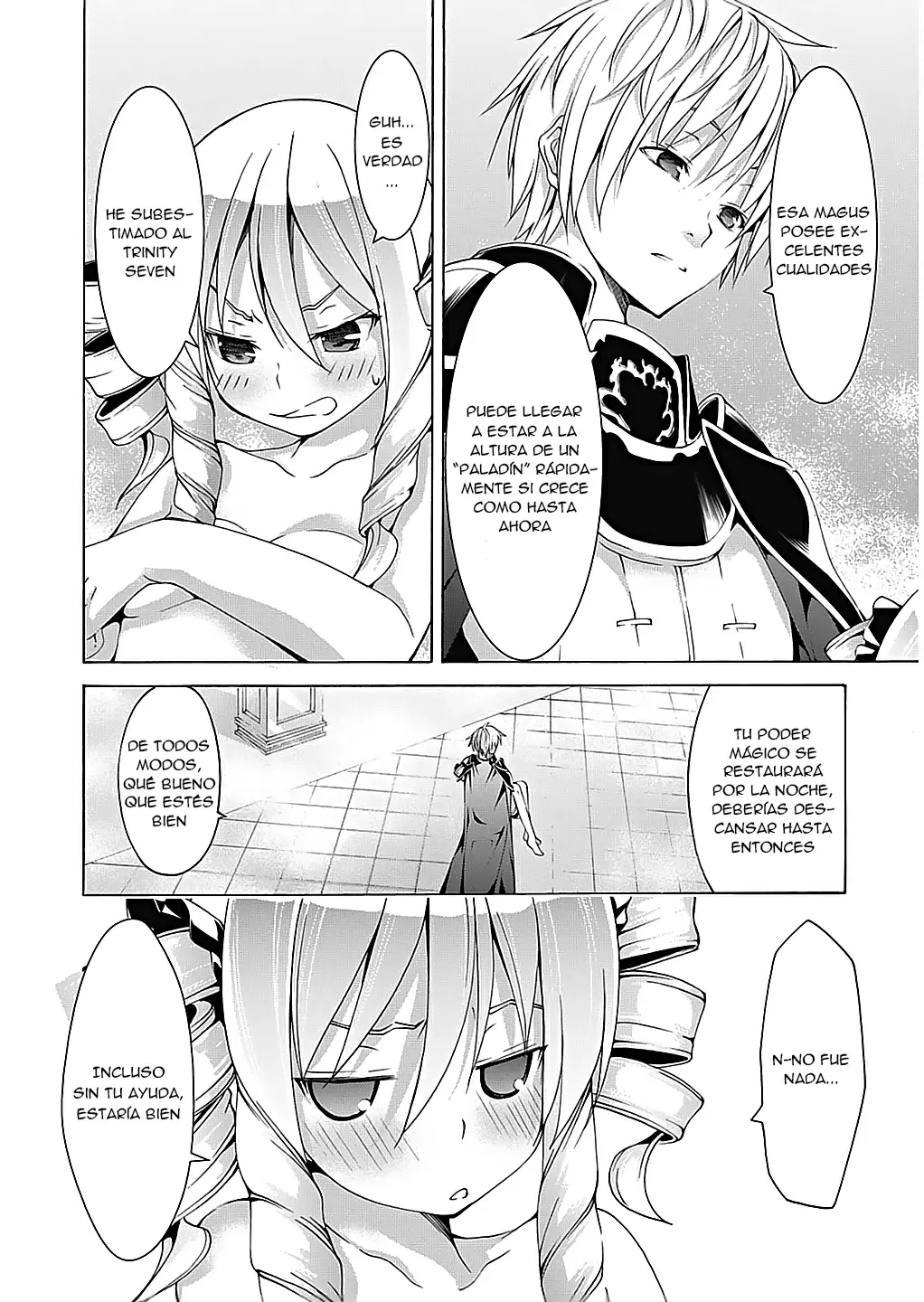 Trinity Seven capítulo 51, página 17