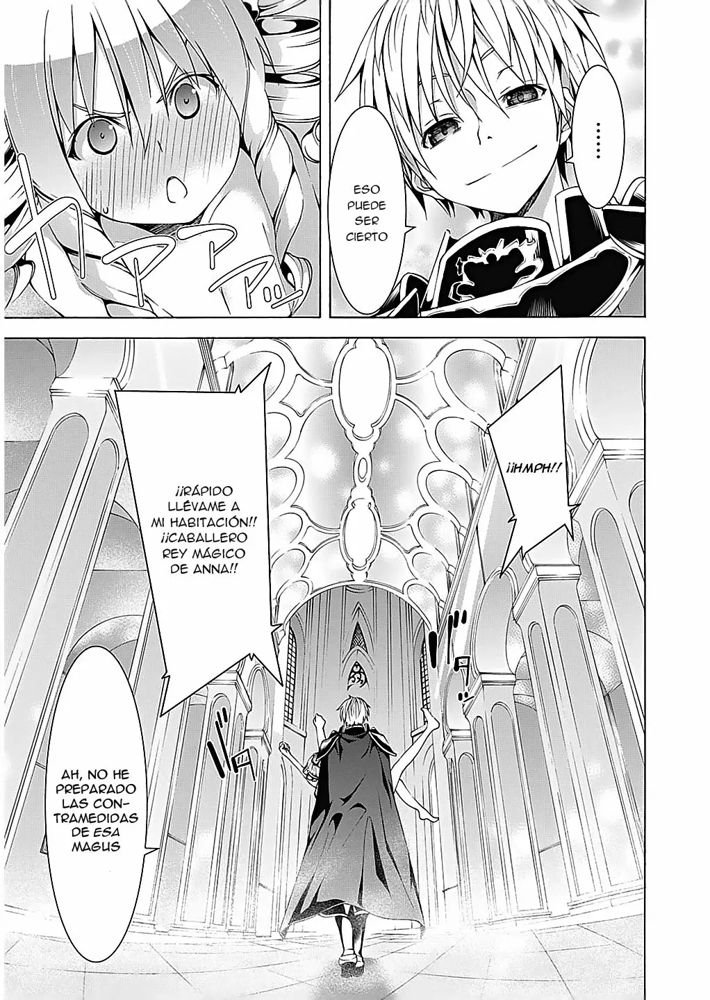 Trinity Seven capítulo 51, página 18