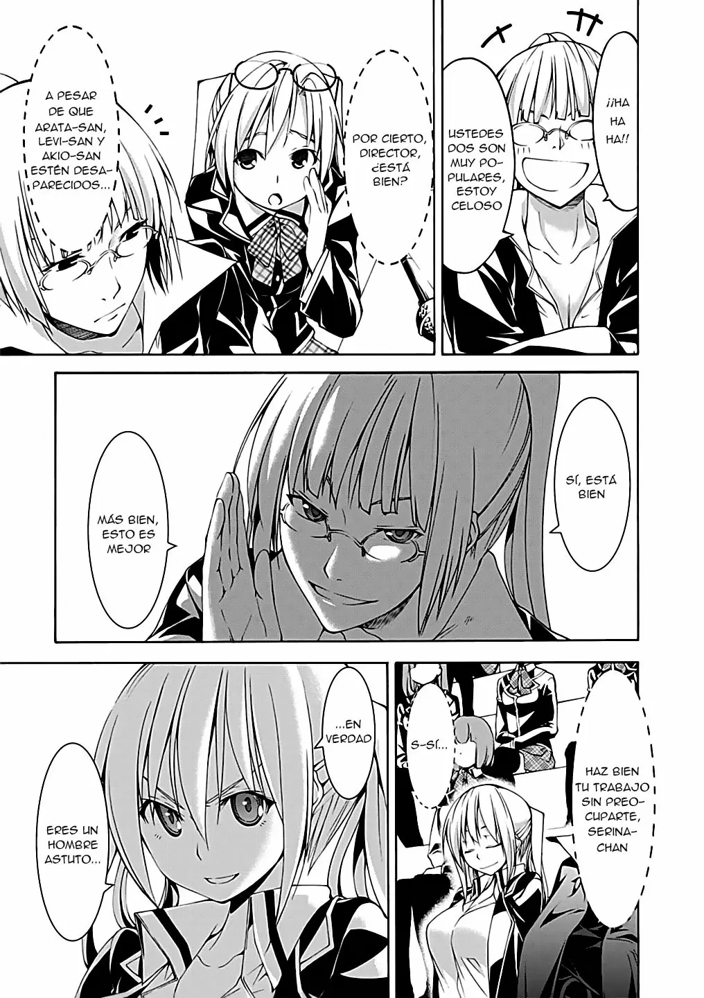 Trinity Seven capítulo 52, página 11