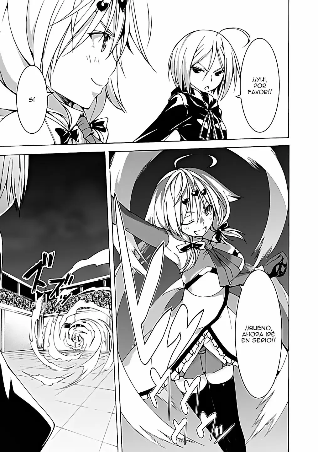 Trinity Seven capítulo 53, página 3