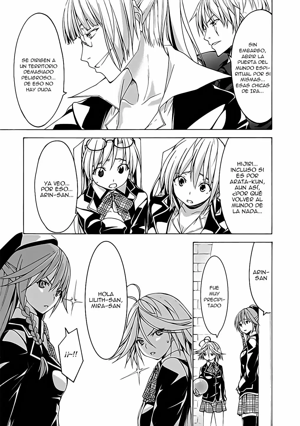 Trinity Seven capítulo 53, página 15