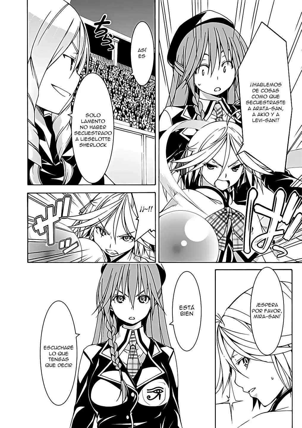 Trinity Seven capítulo 53, página 18