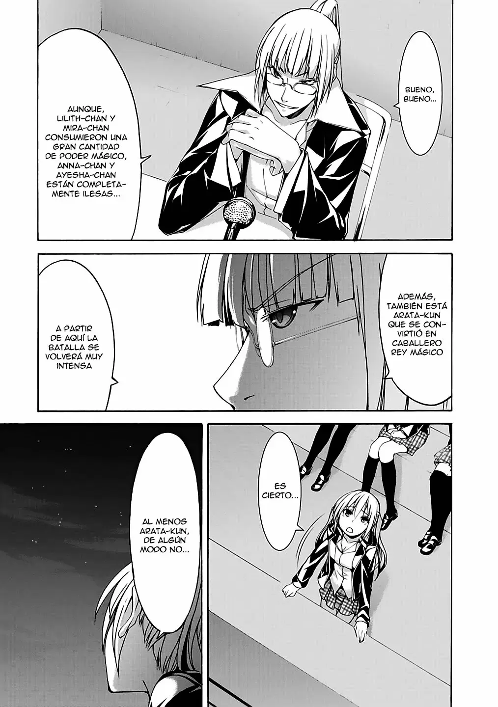 Trinity Seven capítulo 54, página 19