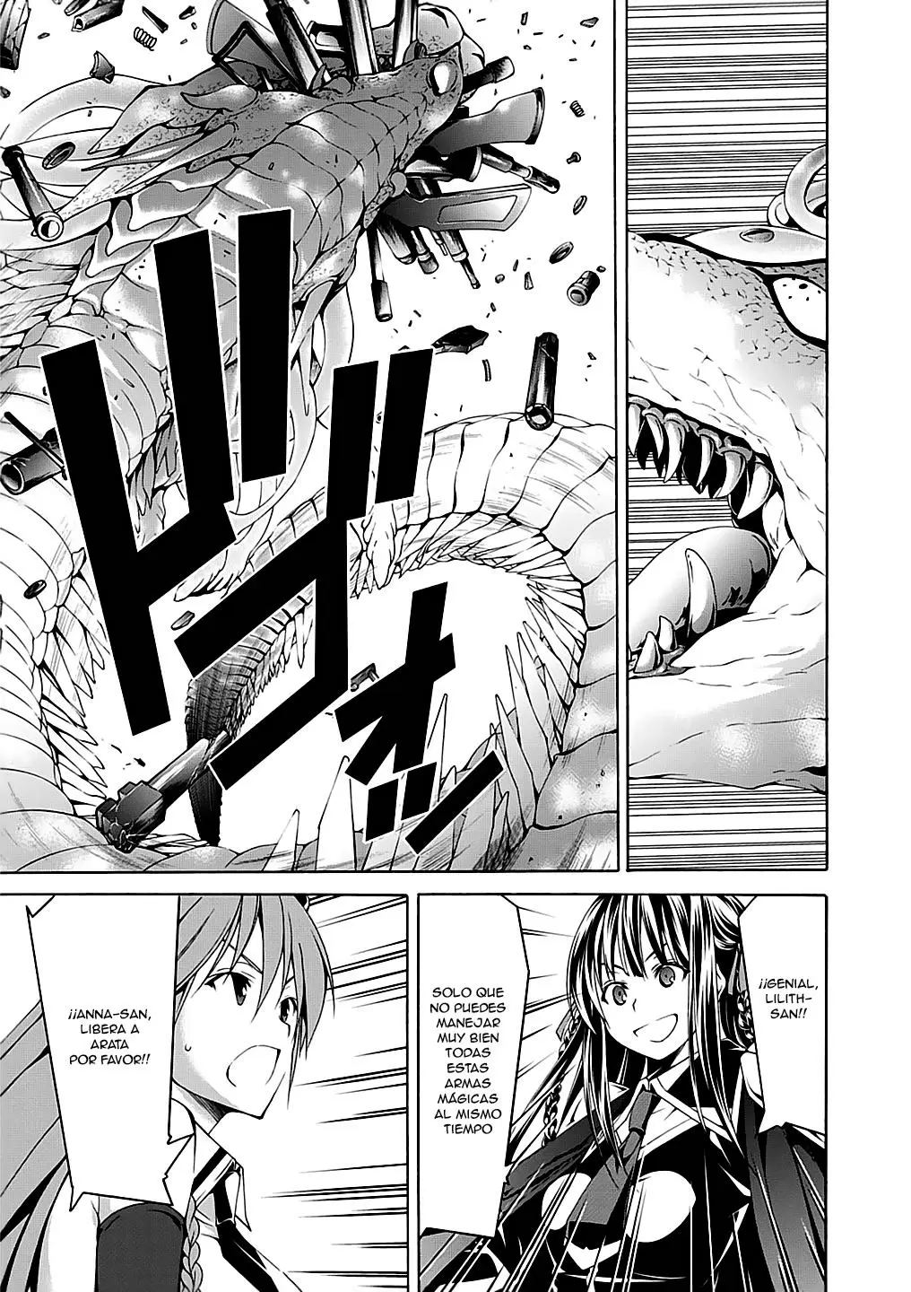 Trinity Seven capítulo 55, página 8