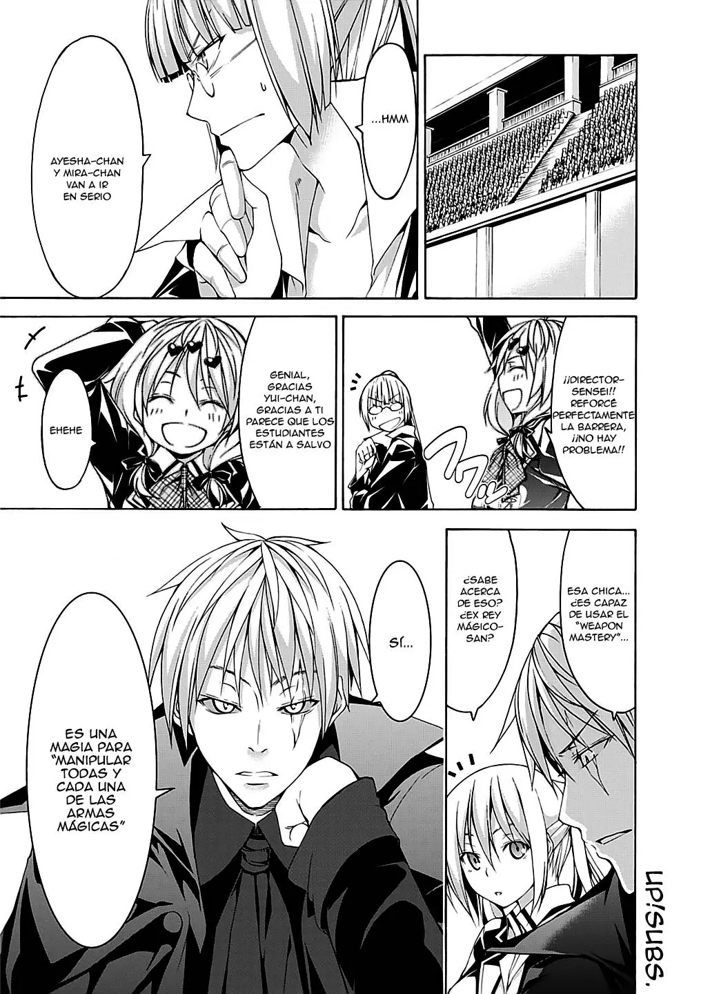 Trinity Seven capítulo 55, página 14