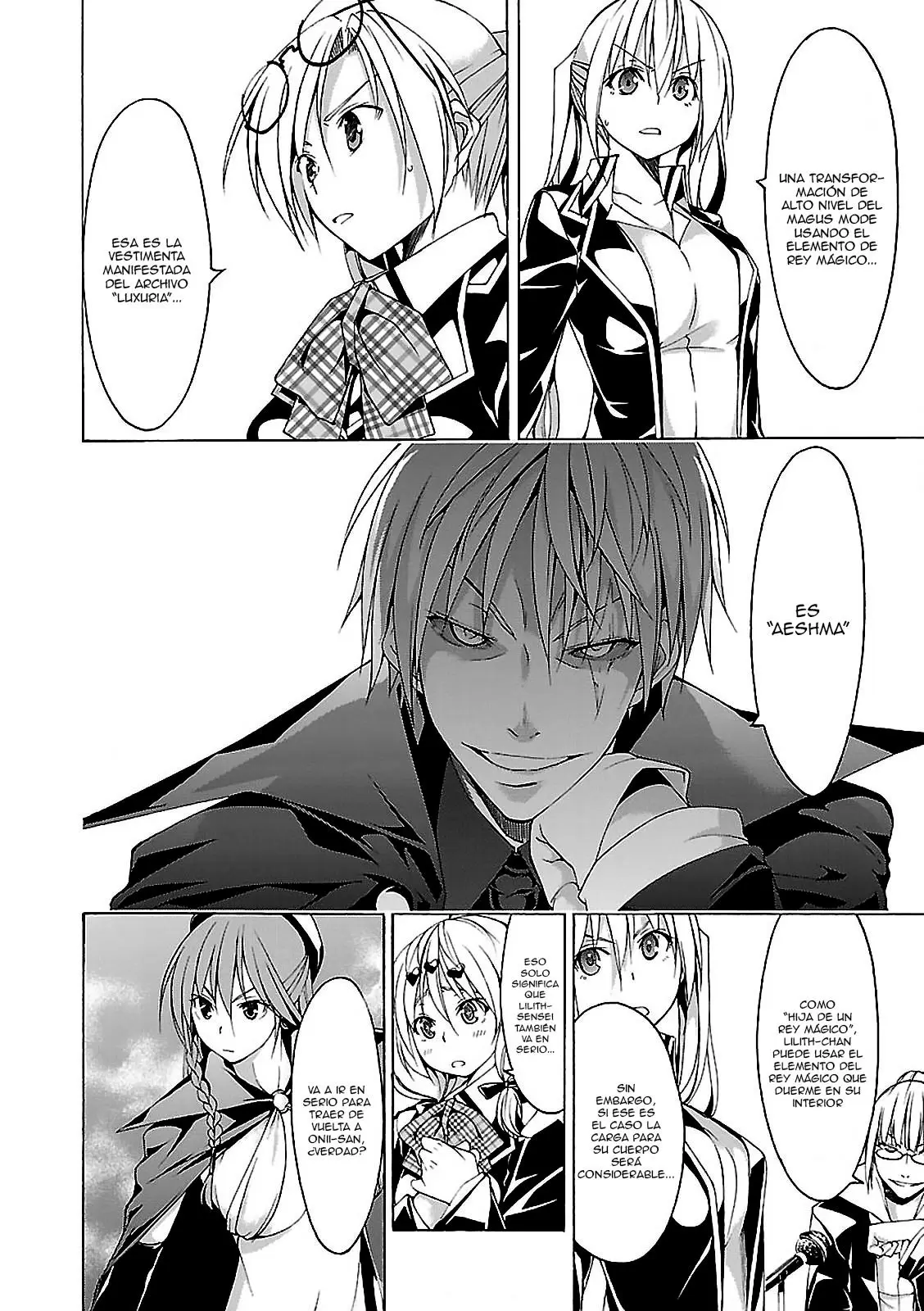 Trinity Seven capítulo 56, página 9
