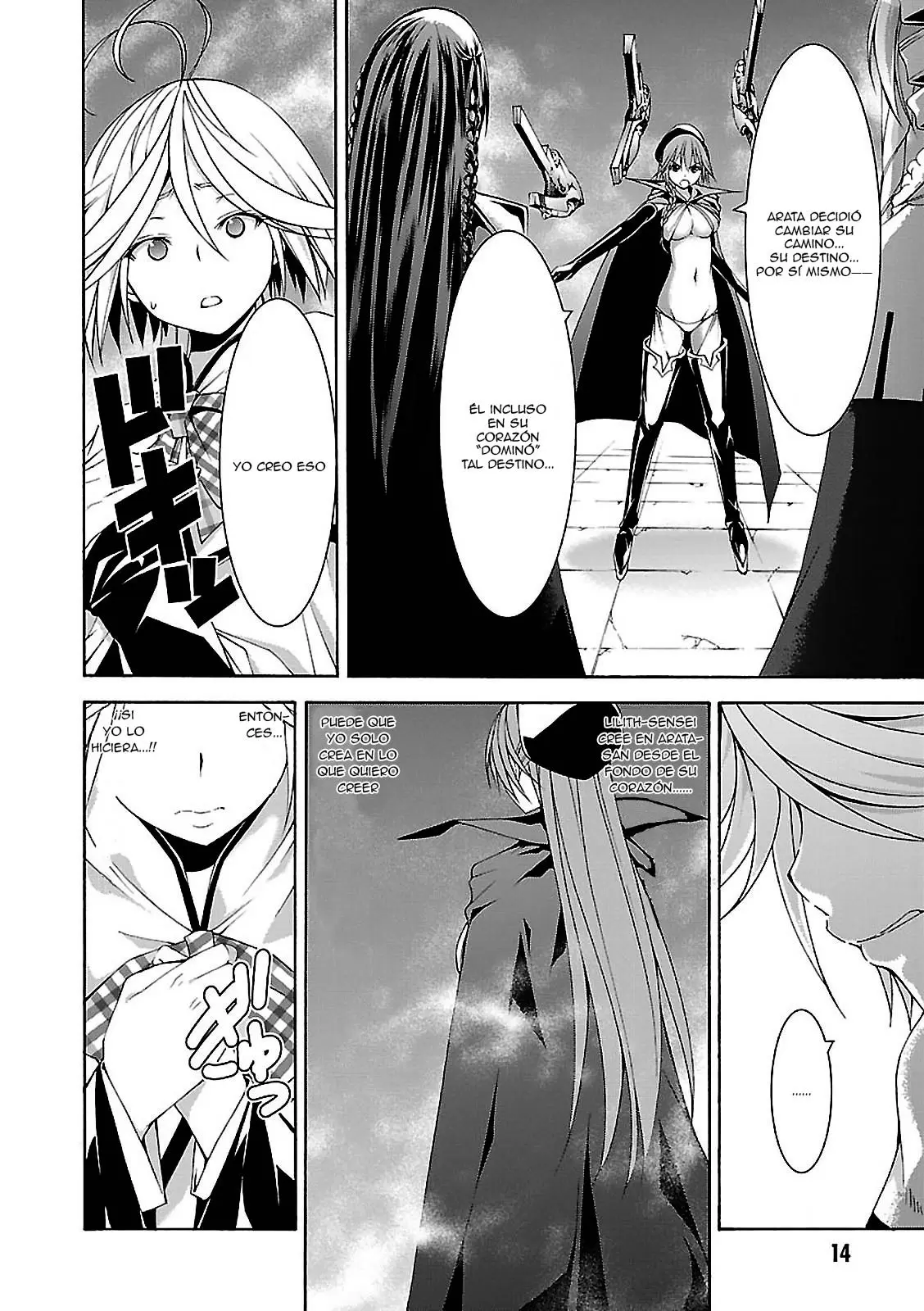 Trinity Seven capítulo 56, página 13