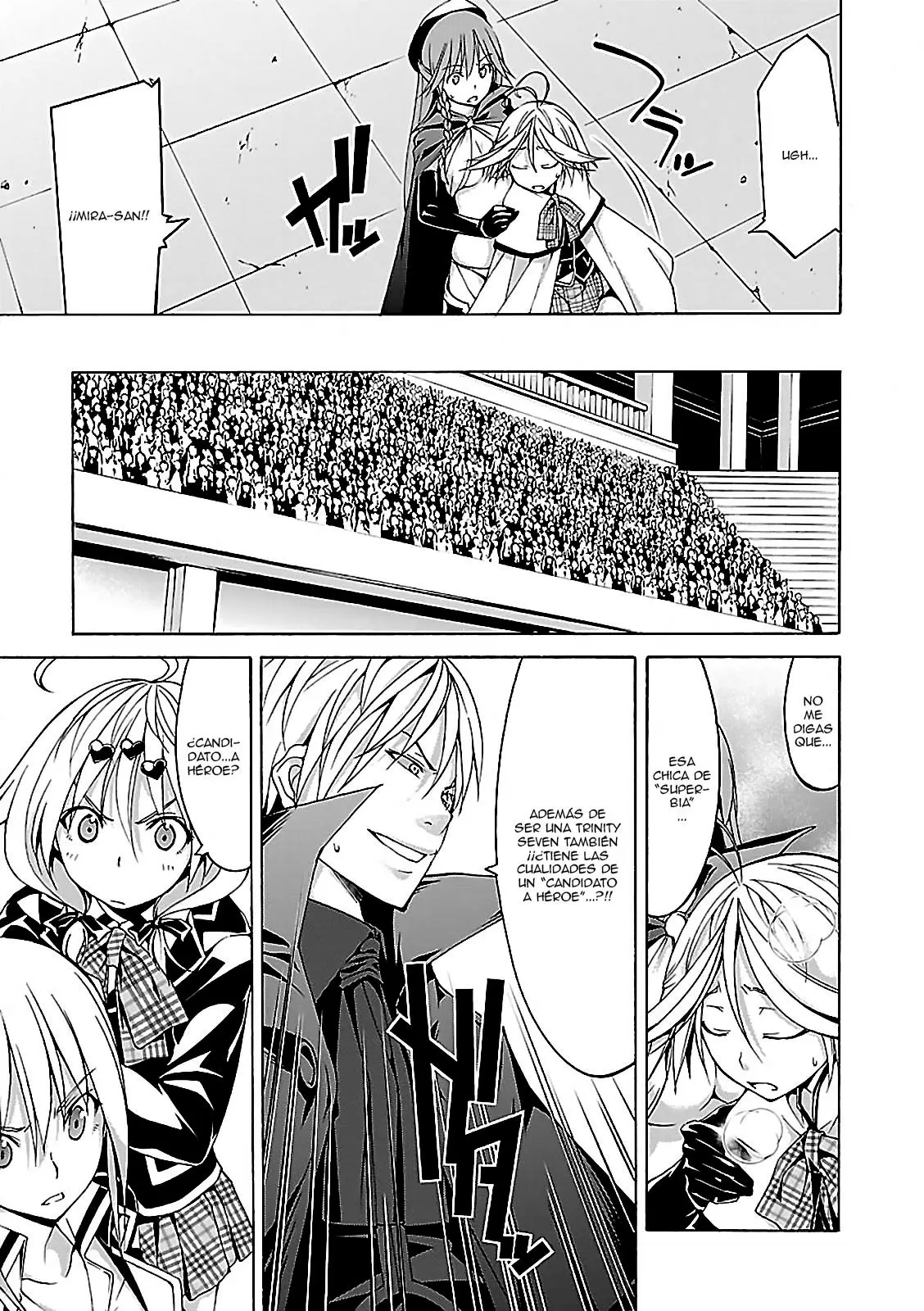 Trinity Seven capítulo 57, página 9