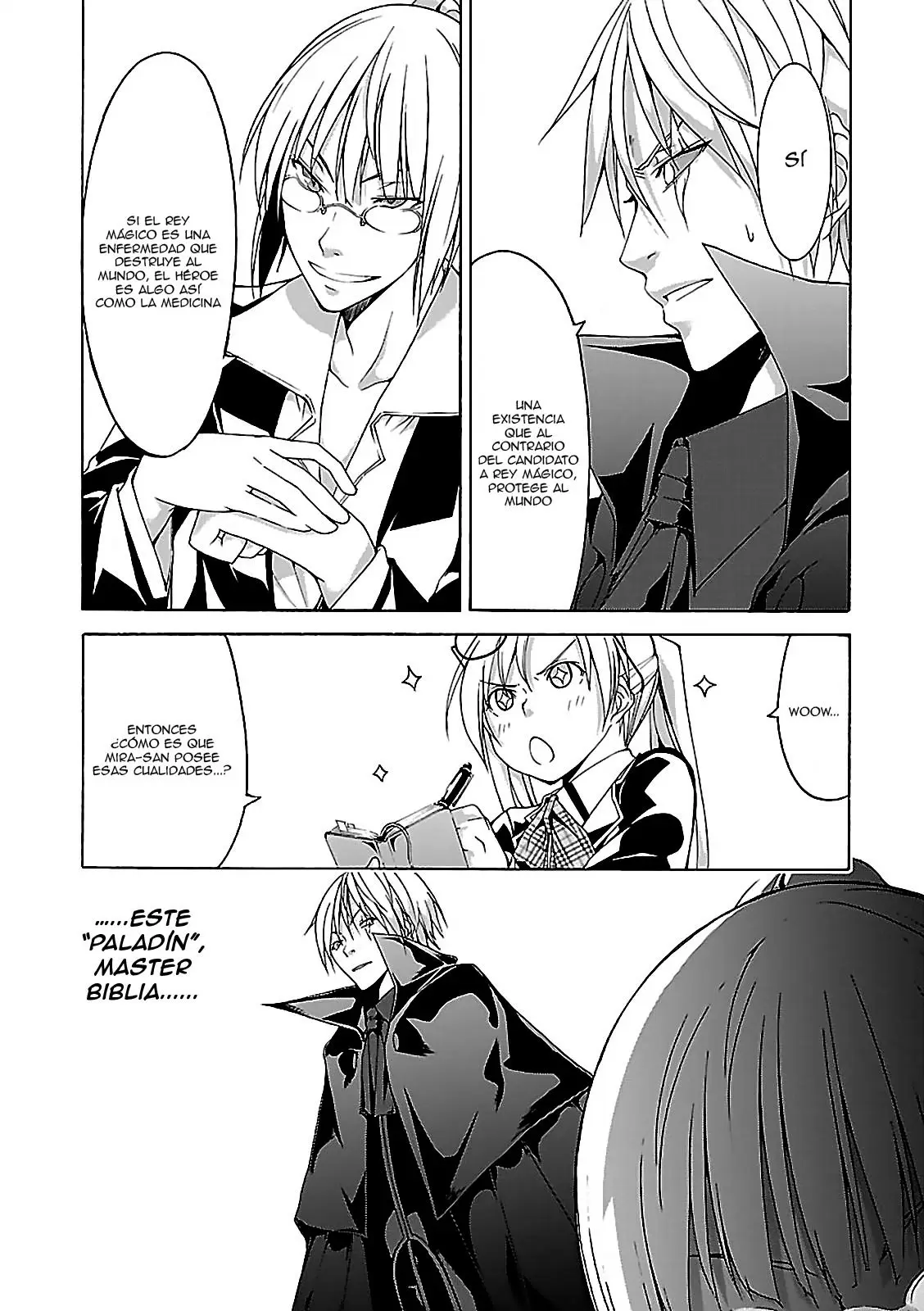Trinity Seven capítulo 57, página 10