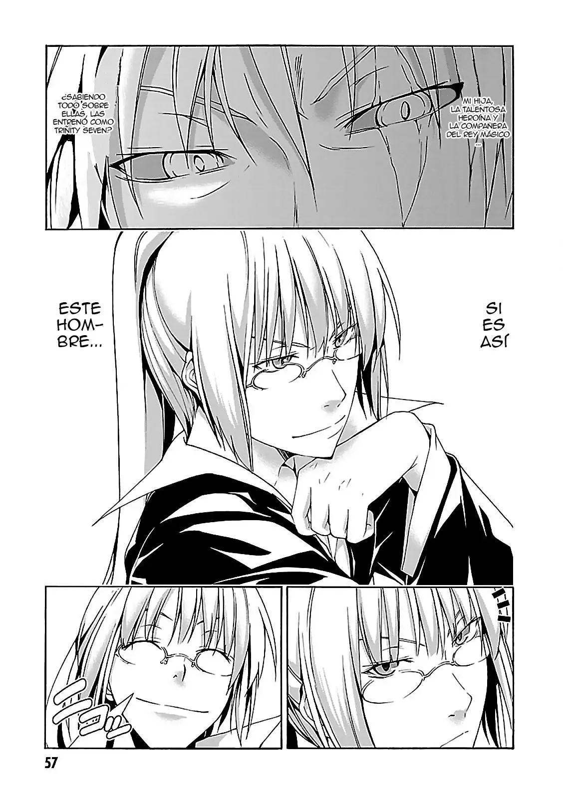 Trinity Seven capítulo 57, página 11