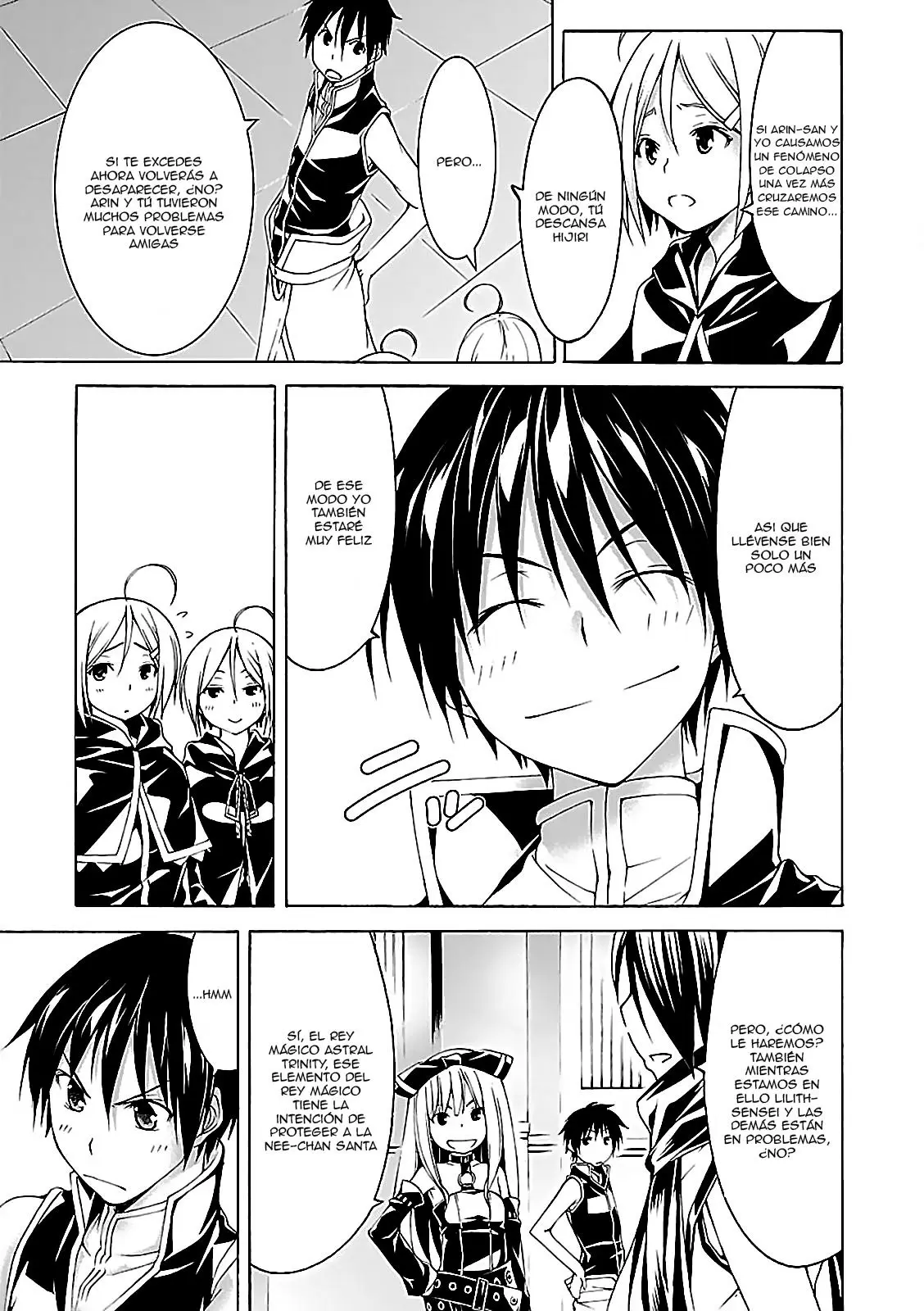 Trinity Seven capítulo 57, página 15