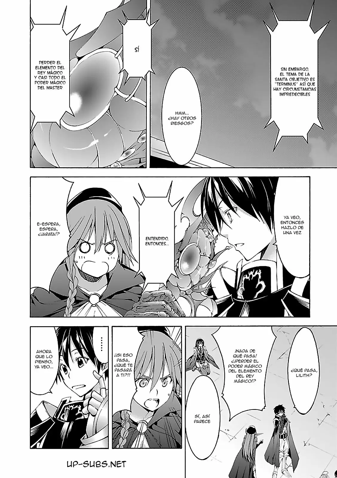 Trinity Seven capítulo 58, página 8