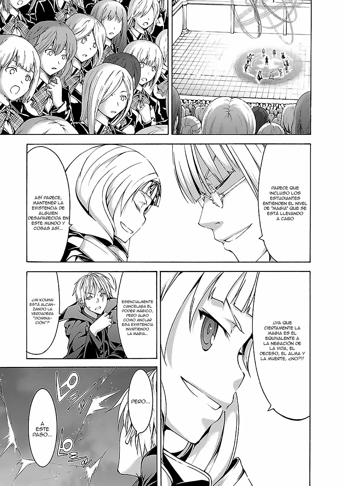 Trinity Seven capítulo 58, página 17