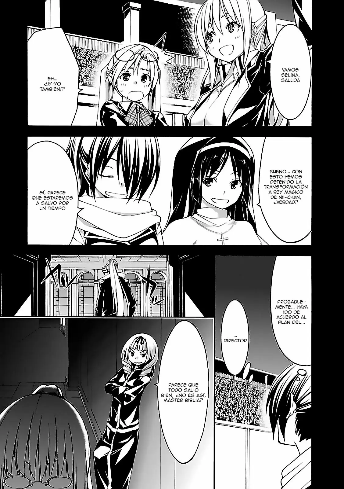 Trinity Seven capítulo 59, página 12