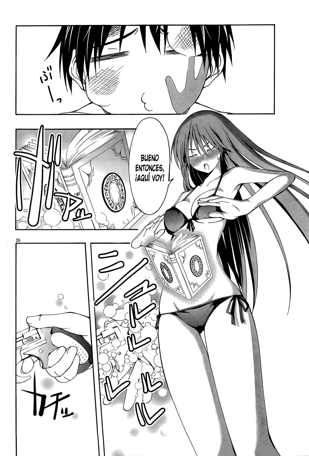 Trinity Seven capítulo 6, página 27