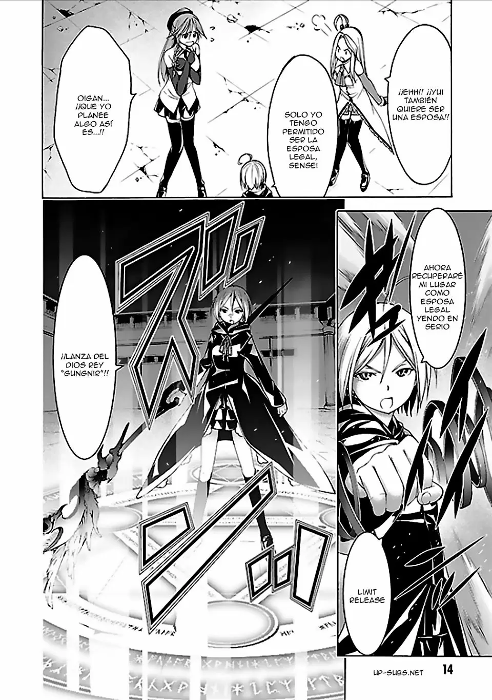 Trinity Seven capítulo 60, página 12