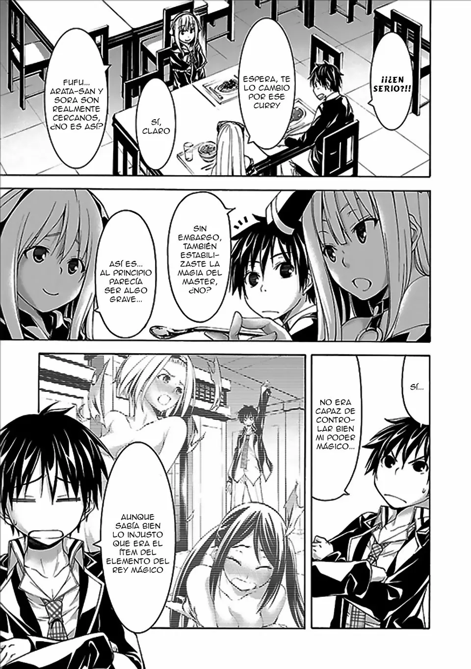 Trinity Seven capítulo 61, página 8