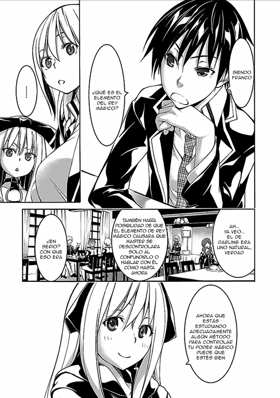 Trinity Seven capítulo 61, página 10