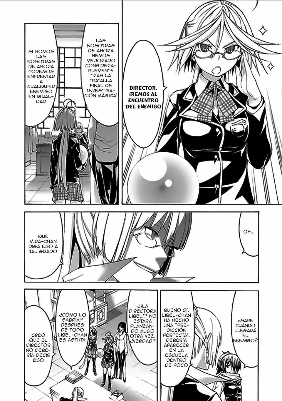 Trinity Seven capítulo 61, página 17