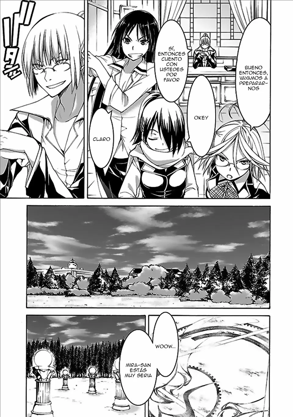 Trinity Seven capítulo 61, página 18
