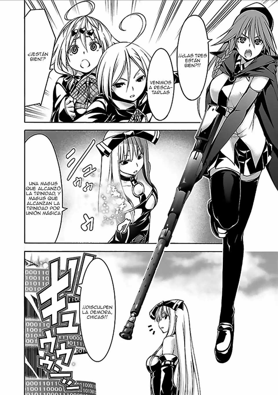 Trinity Seven capítulo 62, página 17