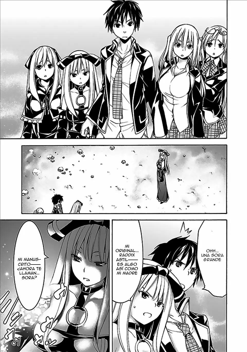 Trinity Seven capítulo 62, página 18