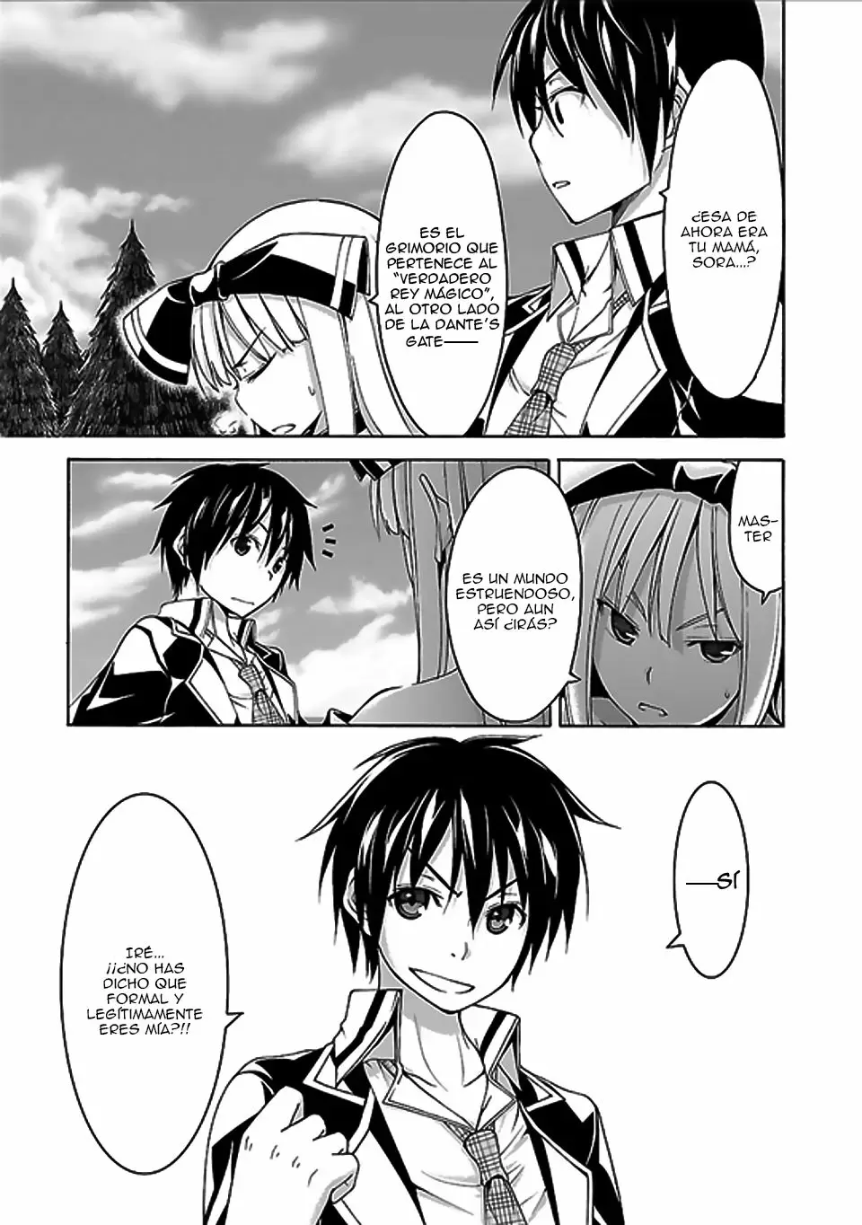 Trinity Seven capítulo 62, página 24
