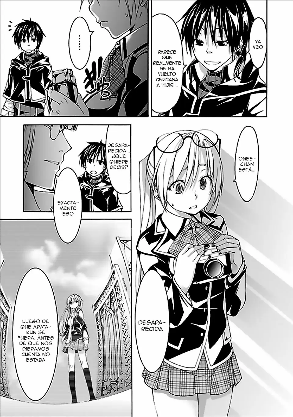 Trinity Seven capítulo 63, página 16