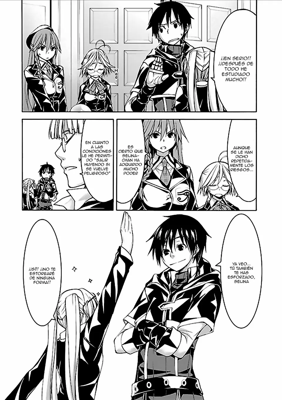 Trinity Seven capítulo 63, página 18
